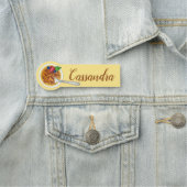 Creme Brulee French Custard Dessert Food Namensschild (Beispiel)