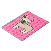 Creme Cartoon Notizblock (Linke Seite)
