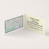 Creme Cat, Veterinär, tierärztlich, im Einzelnen Visitenkarten (Innenseite)