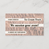 Creme Choco Design Mix Visitenkarte (Vorderseite)