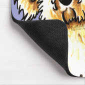 Creme Chocolate Labradoodles Mousepad (Ecke)