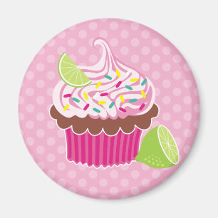 Creme Cupcake Magnet