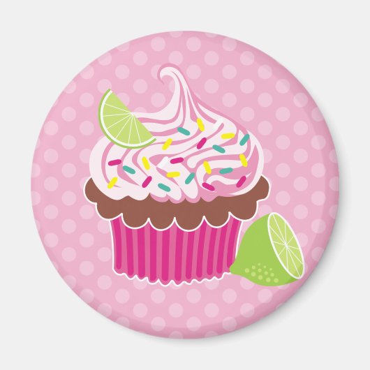 Creme Cupcake Magnet (Vorne)