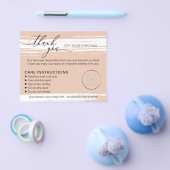 Creme Danke, dass Sie eine Anleitung für die Reini Flyer (Einzeln)