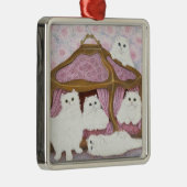 Creme de la creme silbernes ornament (Rechts)