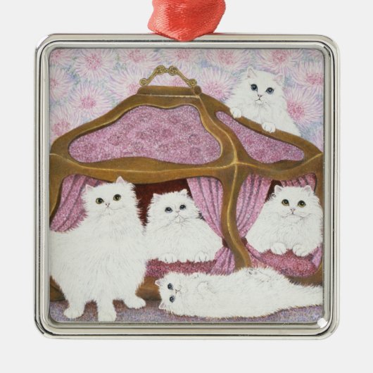 Creme de la creme silbernes ornament (Vorne)