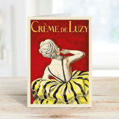 Crème De Luzy | Leonetto Cappiello Karte