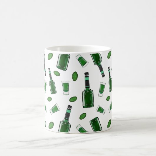 Creme de Menthe Coffee Tasse (Mittel)