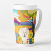 CREME DER CROP Cream Chow Latte Tasse (Rechte Ecke)