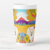 CREME DER CROP Cream Chow Latte Tasse (Vorderseite)