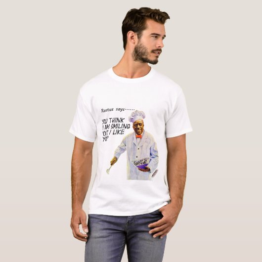Creme des Weizen-Mannes - Rastus sagt ..... T-Shirt (Vorne ganz)