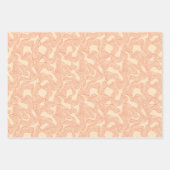 Creme Drehung Muster Geschenkwrappers Geschenkpapier Set (Vorderseite 3)