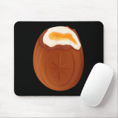 Creme Egg Chocolate Oaster Quirky Weird Funny Mousepad (Mit Mouse)