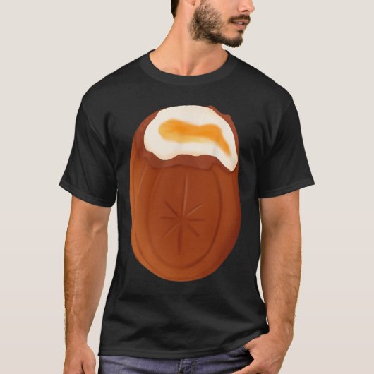 Creme Egg Chocolate Oaster Quirky Weird Funny T-Shirt (Vorderseite)