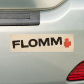 Crème FLOMM positavo Autoaufkleber (Auf Auto)