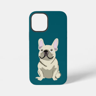 Creme Französische Bulldogge, iPhone 12 Mini Hülle