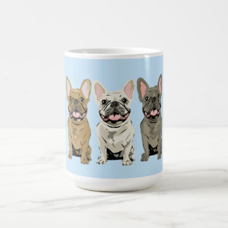 Creme-Französische Bulldogge, Kaffeetasse