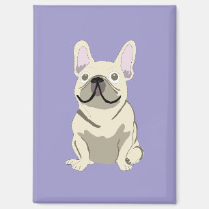Creme-Französische Bulldogge, Magnet