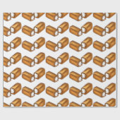 Creme gefüllt Snack Junk Food Twinkie Cakes Geschenkpapier (Flach)