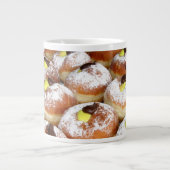 Creme gefüllt Sufganiyot Jumbo-Tasse (Vorderseite)