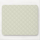 Creme gestepptes Leder Mousepad (Vorne)