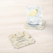 Creme Gold Cowhide Untersetzer (Vor Ort)