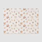 Creme Gold Herbstlaub Seidenpapier (Vorderseite)