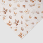 Creme Gold Herbstlaub Seidenpapier (Ausschnitt)