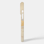 Creme Gold Leopard Case-Mate iPhone Hülle (Rückseite / Links)