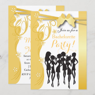Creme Golden Yellow Party Giro del Malcantone Einladung