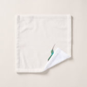 Creme Hummingbird Badhandtuch Set (Waschlappen)