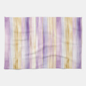 Creme Iris Streifen Geschirrtuch (Horizontal)