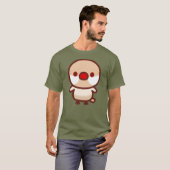 Creme-Java-Sperre T-Shirt (Vorne ganz)
