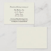 Creme-Kapselkarten Begleitkarte (Vorne/Hinten)