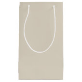 Creme Kleine Geschenktüte (Vorderseite)