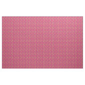 Creme-Langhaar-Dackel magenta-Blüten Stoff (Yard (91,4 cm))