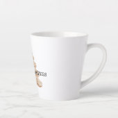 Creme-Lebkuchen-Weihnachtsbaum Milchtasse (Rechts)