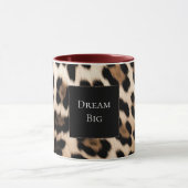 Creme Leopard Tasse (Zentrum)