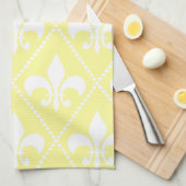 Creme Lilie Küchentuch (Viertel Falte)