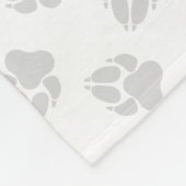 Creme Long Hair Dackel Niedlich Cartoon Dog & Name Fleecedecke (Ecke)