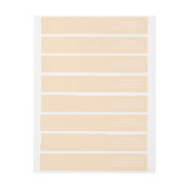 Creme-Matching-Farbe (Bogen)