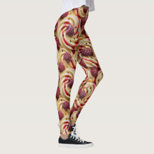 Creme-Rahmapswirbel - Süße Dessert-Ästhetik Leggings