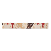 Creme Red Western Cowhide Satinband (Vorderseite)