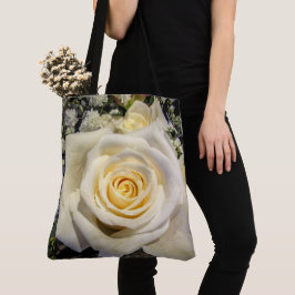 Creme Rose Große Totbeutel Tasche