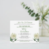 Creme-Rose-neutrale Hochzeitsinformationen Begleitkarte (Stehend Vorderseite)