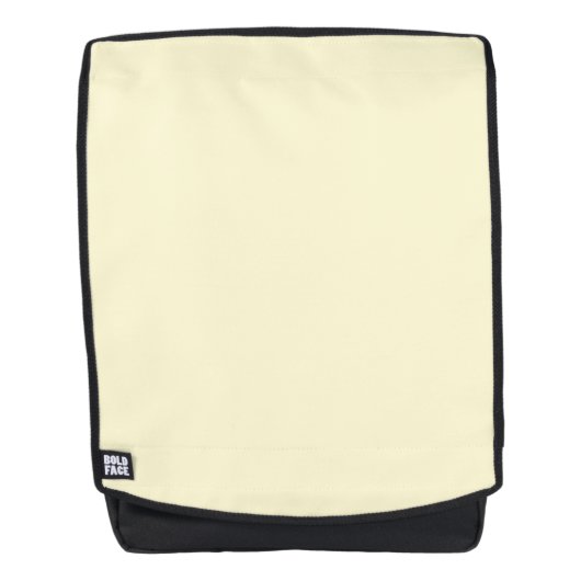 Creme Rucksack (Vorderseite)