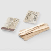 Creme Silk & Pearls mit Juwelen Hochzeitsprogramm Fächer (Non-assembled)