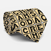 Creme Soda, weiche Getränke Krawatte (Gerollt)