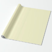 Creme Solid Color | Classic | elegant Geschenkpapier (Ungerollt)
