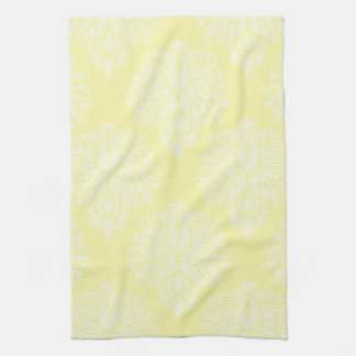 Creme Southern Hütte Damask Geschirrtuch